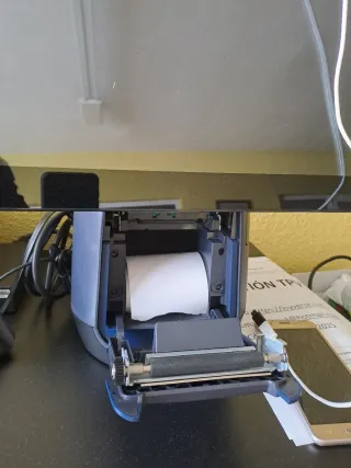 TPV Táctil Posnow Negro con impresosa integrada...