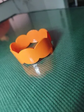 Pulsera flamenca naranja