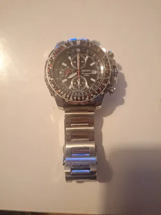 Reloj Seiko Cronógrafo Acero Inoxidable