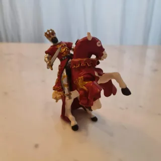 Rey Ricardo Corazón de León y Caballo