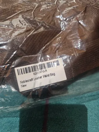 Riñonera de hombre de piel