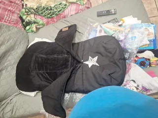 Saco para carrito de bebé negro