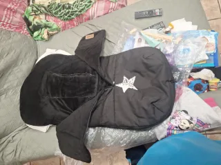 Saco para carrito de bebé negro