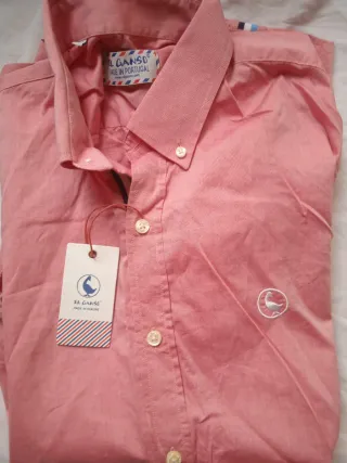Camisa El Ganso Talla 37 Equivale  S Rosa Nueva