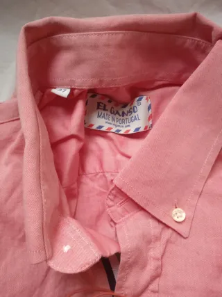 Camisa El Ganso Talla 37 Equivale  S Rosa Nueva