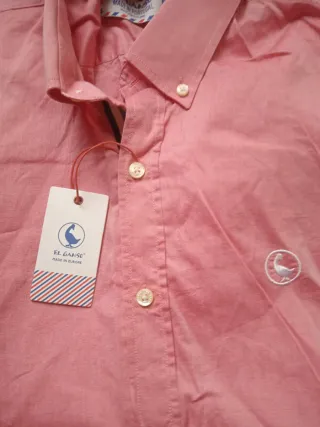 Camisa El Ganso Talla 37 Equivale  S Rosa Nueva