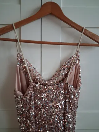 Vestido con lentejuelas
