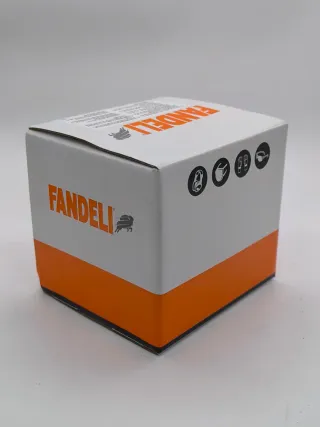 4 packs 100 Discos de lija Fandeli 5" Gripit