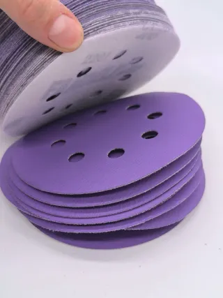 4 packs 100 Discos de lija Fandeli 5" Gripit