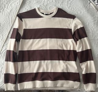 Sudadera Zara Rayas Talla M