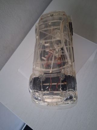 SCALEXTRIC MERCEDES CLK TRANSPARENTE