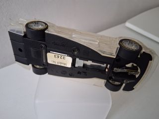 SCALEXTRIC MERCEDES CLK TRANSPARENTE