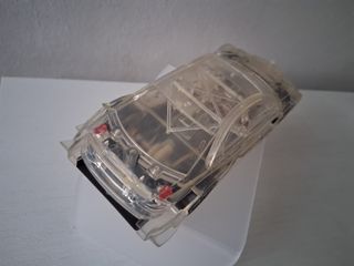 SCALEXTRIC MERCEDES CLK TRANSPARENTE