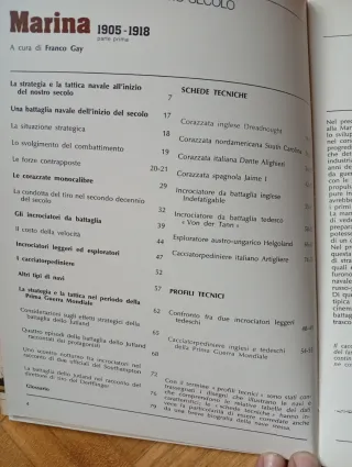 libro en italiano de marina bélica
