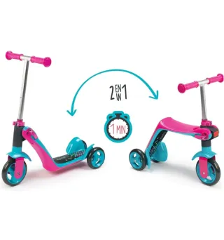 Patinete infantil 2 en 1 verde