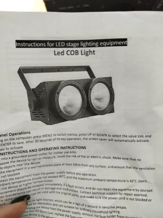 Luces LED para escenario COB