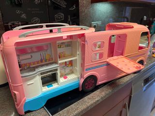 Caravana Barbie Rosa