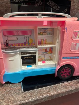 Caravana Barbie Rosa