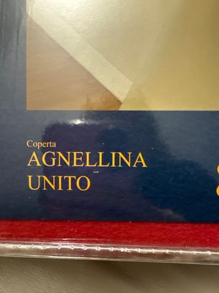 Coperta Pura Lana Merino Australiano Rossa