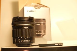 Objetivo Canon EFS 10-18mm f/4.5-5.6 IS STM