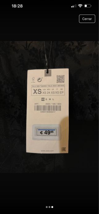 Vestido negro encaje manga larga