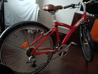 Bicicleta Btwin Original Roja
