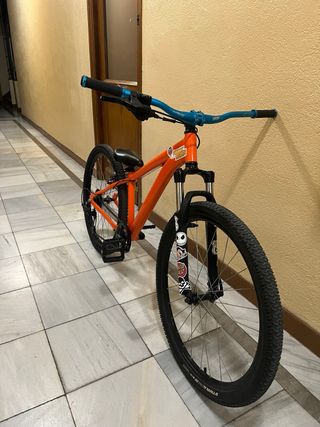 Bicicleta rockrider MTB EXPL 500 Naranja