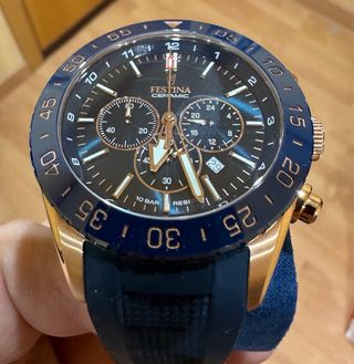 Reloj Festina Ceramic Azul