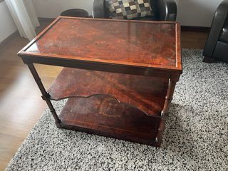 Mueble auxiliar madera nogal