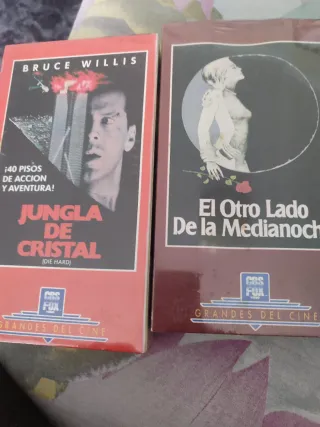 Películas VHS Precintadas Veredicto Final y Dos Ho