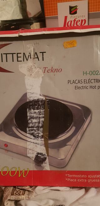 Placa Cocina Eléctrica Tekno H-002