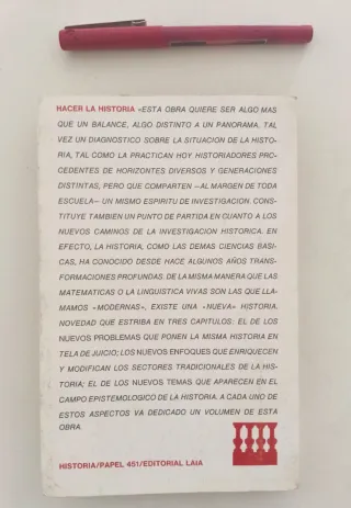 HACER LA HISTORIA. Volumen I