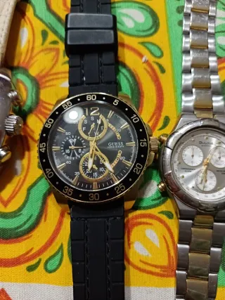 Lotto di 8 orologi vintage tutti funzionanti