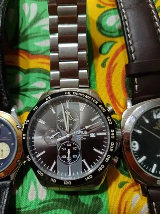 Lotto di 8 orologi vintage tutti funzionanti