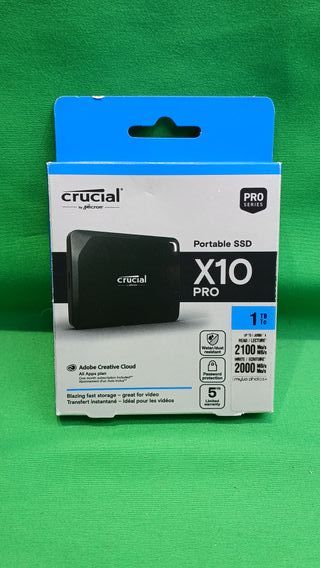 SSD Crucial X10 Pro 1TB Portátil