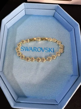 Conjunto Swarovski Joyería Collar y Pulsera