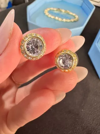 Conjunto Swarovski Joyería Collar y Pulsera