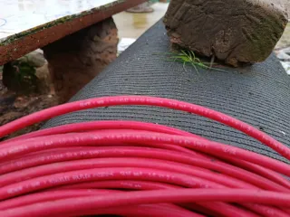 Cable 10mm Rojo para placas solares