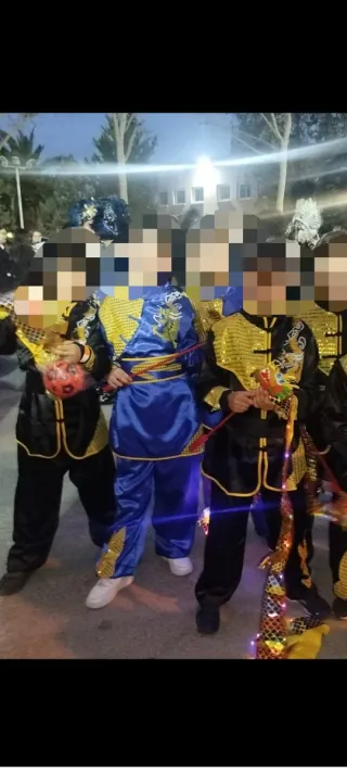 Disfraz China mujer y chino Niño