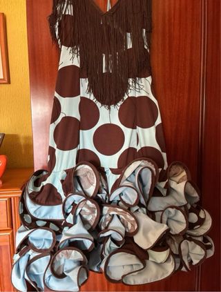 Vestido de flamenca lunares