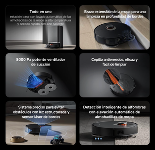 Robot aspirador Xiaomi Robot Vacuum X20 Max