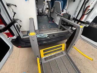 Rampa silla ruedas furgoneta