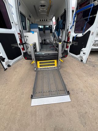 Rampa silla ruedas furgoneta