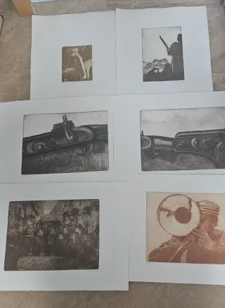 Coleccion  35 Aiguaforts  Antoni Miró