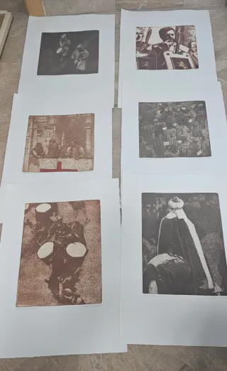 Coleccion  35 Aiguaforts  Antoni Miró