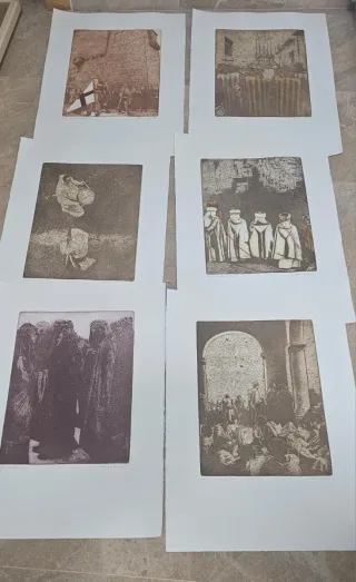 Coleccion  35 Aiguaforts  Antoni Miró