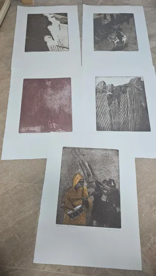 Coleccion  35 Aiguaforts  Antoni Miró