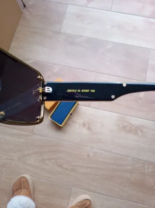 Gafas Louis Vuitton Negras y Doradas