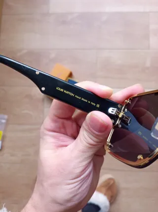 Gafas Louis Vuitton Negras y Doradas