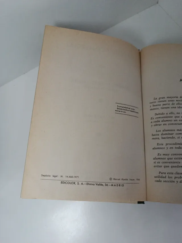Curso de Cálculo Comercial. Manuel Repollés.